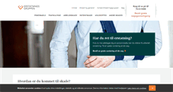 Desktop Screenshot of erstatningsgruppen.dk